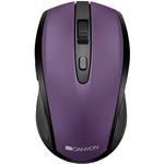 Canyon CNS-CMSW08V, bezdrôtová myš, fialová