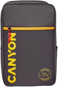 Canyon CNS-CSZ02GY01, batoh pre notebook, 15.6", hnedo-žltý