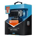 Canyon CNS-CWC5 webkamera, Live Streaming, 1080P Full HD, 2.0 Megapixels, USB 2.0, 360° rozsah, mikrofón