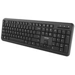 Canyon CNS-HKBW02-CS, bezdrôtová klávesnica, SK/CZ, čierna