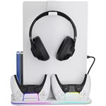 Canyon CS-51, multifunkčný stojan pre PS5 Slim, biely