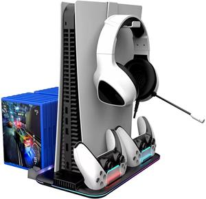 Canyon CS-51, multifunkčný stojan pre PS5 Slim, čierny
