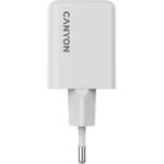 Canyon CU35CC, vysokorýchlostná nabíjačka, 2x USB-C 35W, biela