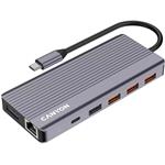 Canyon DS-16, dokovacia stanica, USB-C, 13 portov, 100W