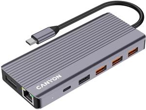 Canyon DS-16, dokovacia stanica, USB-C, 13 portov, 100W