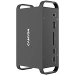 Canyon DS-95, USB-C vstup, 100W, dokovacia stanica