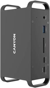 Canyon DS-95, USB-C vstup, 100W, dokovacia stanica
