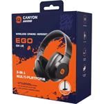 Canyon Ego GH-16, herný headset, biely
