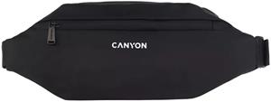 Canyon FB-1, kapsička Cross Body, obojstranná, 6 vreciek, vodeodolná, čierna