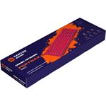 Canyon Fortnax GKW-2, bezdrôtová membrábová herná klávesnica, US, ružová