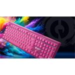 Canyon Fortnax GKW-2, bezdrôtová membrábová herná klávesnica, US, ružová