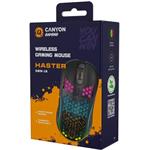 Canyon Haster GMW-18, bezdrôtová herná myš, čierna