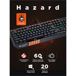 Canyon Hazard CND-SKB6-US herná klávesnica, USB, mechanická, LED podsvietenie 20 režimov, EN klávesy