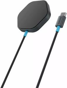 Canyon Hexagon 110, magnetická bezdrôtová nabíjačka, 15W, čierna, (rozbalené)