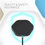 Canyon Hexagon 110, magnetická bezdrôtová nabíjačka, 15W, čierna, (rozbalené)