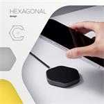 Canyon Hexagon 110, magnetická bezdrôtová nabíjačka, 15W, čierna, (rozbalené)
