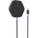 Canyon Hexagon 110, magnetická bezdrôtová nabíjačka, 15W, čierna, (rozbalené)