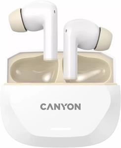 Canyon Hexagon 7, bezdrôtové slúchadlá, béžovo-biele, (rozbalené)
