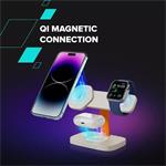 Canyon Hexagon WCS-310, bezdrôtová Qi nabíjacia stanica, oranžová