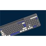 Canyon HKB-W03 bezdrôtová klávesnica, SK/CZ, béžová