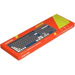 Canyon HKB-W03 bezdrôtová klávesnica, SK/CZ, sivá