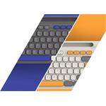 Canyon HKB-W03 bezdrôtová klávesnica, SK/CZ, sivá