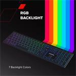 Canyon HKB-W11, bezdrôtová klávesnica, biela