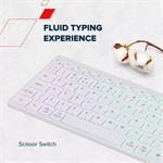 Canyon HKB-W11, bezdrôtová klávesnica, šedá