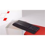 Canyon HKB-W6, ergonomická bezdrôtová klávesnica, SK/CZ, čierna