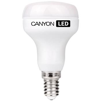 Canyon LED COB žiarovka, E14, reflektor, mliečna, 6W, 470 lm, neutrálna biela 4000K, 220-240V, 120°, Ra>80, 50.000 hod