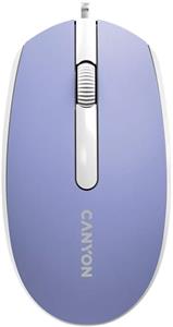 Canyon M-10, optická myš, fialovo-biela