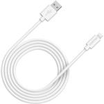 Canyon MFI-12, 2m PVC kábel Lightning/USB, 5V/2.4A, MFI schválený Apple, biely