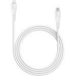 Canyon MFI-4, kábel USB-C / Lightning, biely