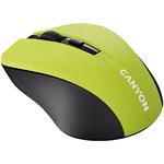 Canyon MW-1, wireless optická myš, žltá