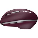 Canyon MW-21, Wireless optická myš, bordová