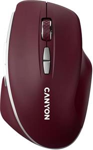 Canyon MW-21, Wireless optická myš, bordová