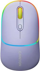 Canyon MW-22, bezdrôtová optická myš, fialová