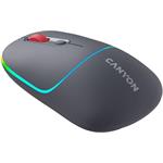 Canyon MW-22, bezdrôtová optická myš, sivá