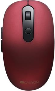 Canyon MW-9, bezdrôtová myš, červená