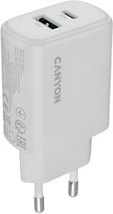 Canyon OnCharge 200, univerzálna nabíjačka, biela