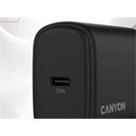 Canyon OnCharge 200, univerzálna nabíjačka, čierna