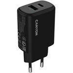 Canyon OnCharge 200, univerzálna nabíjačka, čierna