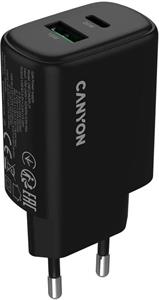 Canyon OnCharge 200, univerzálna nabíjačka, čierna