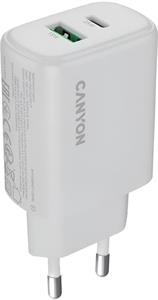 Canyon OnCharge 250, univerzálna nabíjačka, 25W, biela