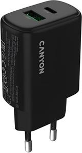 Canyon OnCharge 250, univerzálna nabíjačka, čierna