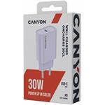 Canyon OnCharge 30CL, univerzálna cestovná nabíjačka, fialová