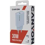 Canyon OnCharge 30CL, univerzálna cestovná nabíjačka, modrá