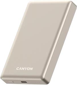 Canyon OnCharge 510 Powerbanka, 10 000 mAh, 20W, béžová, (rozbalené)