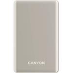 Canyon OnCharge 510 Powerbanka, 10 000 mAh, 20W, béžová, (rozbalené)
