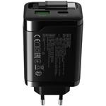 Canyon OnCharge 65RC, vysokorýchlostná univerzálna nabíjačka do steny, 65W, čierna